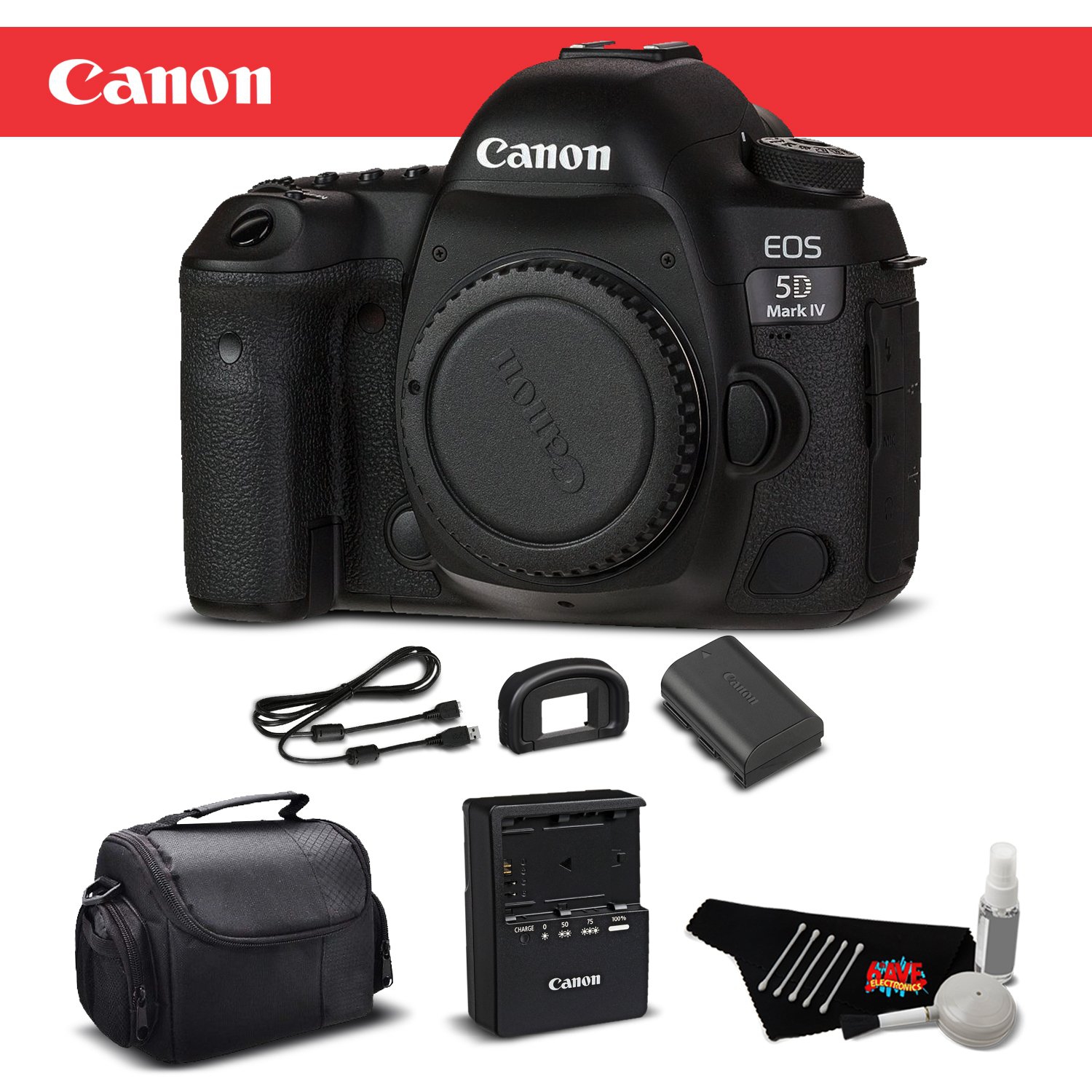 Canon EOS 5D Mark IV Full Frame Digital SLR Camera Body Bronze