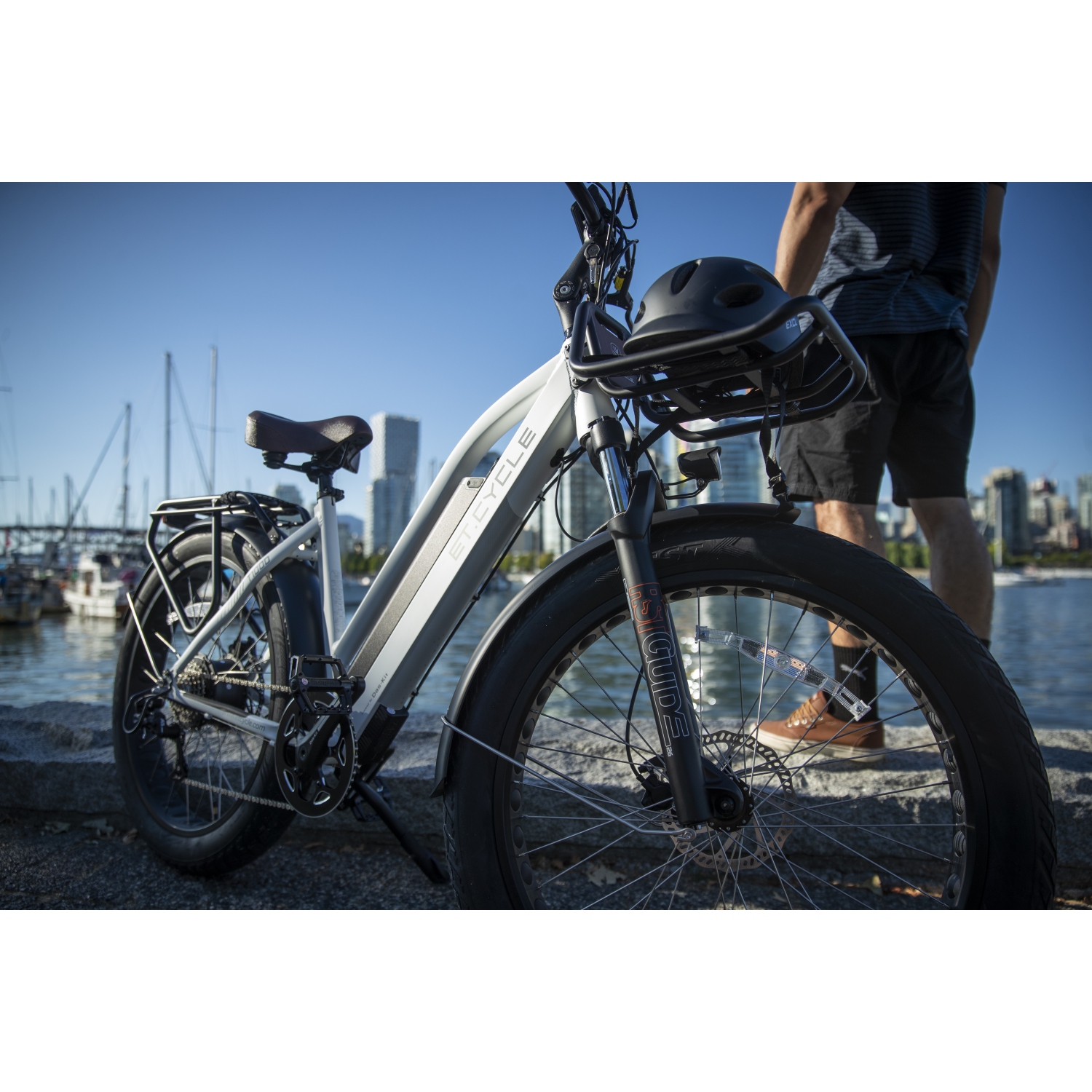 ET.CYCLE T1000 26" Electric Fat Tire Ebike with 500W hub motor, removable battery and 125 mile Range