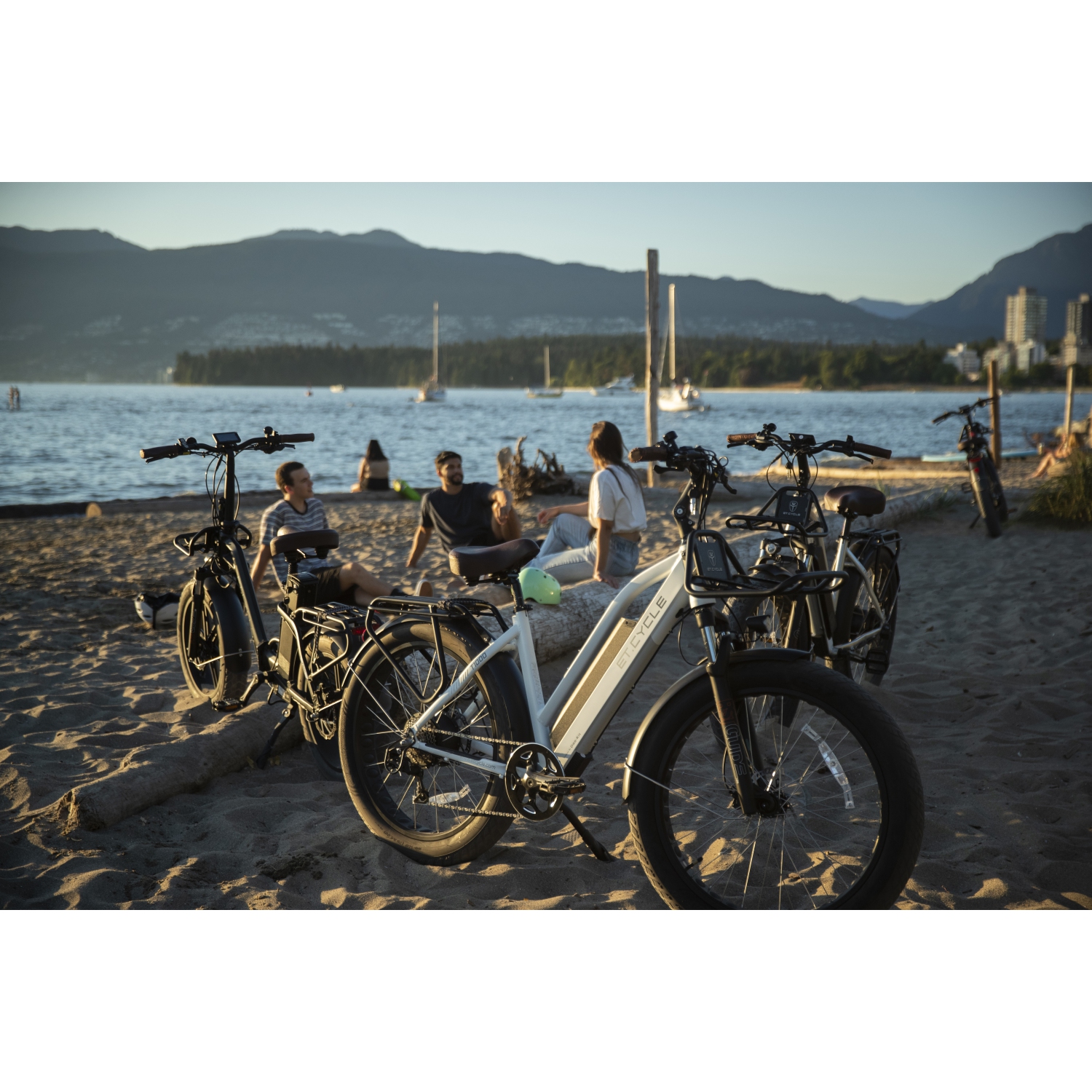 ET.CYCLE T1000 26" Electric Fat Tire Ebike with 500W hub motor, removable battery and 125 mile Range