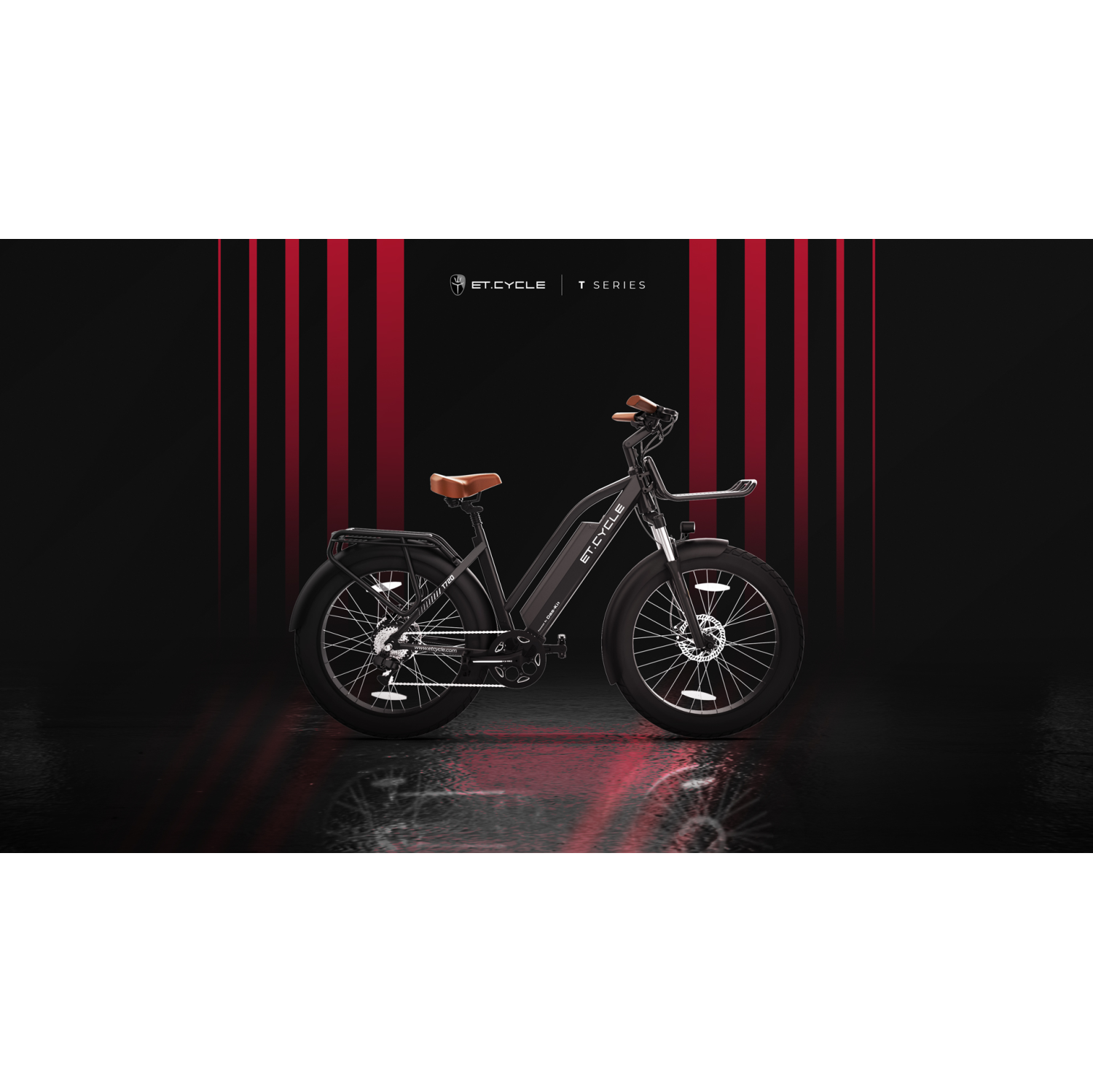 VÉLO électrique DE 26 po ET.CYCLE T720 - Noir