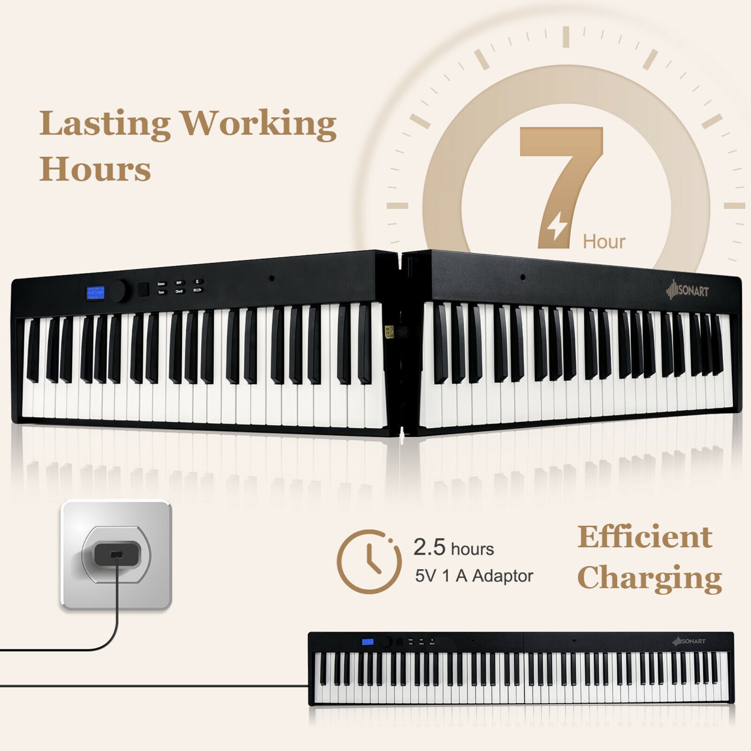 Gymax 88 deals key digital piano