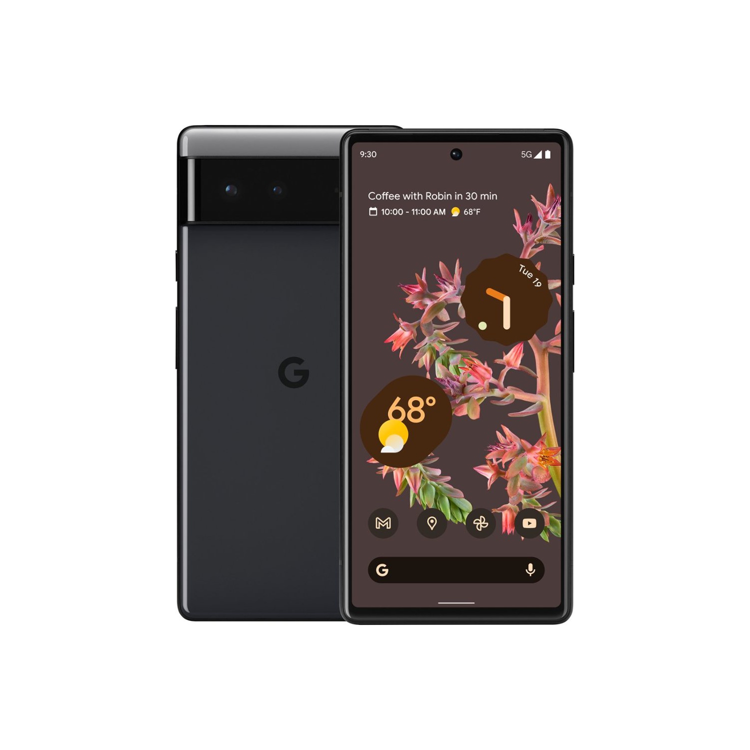 Google Pixel 6 128GB - Stormy Black - Unlocked - New