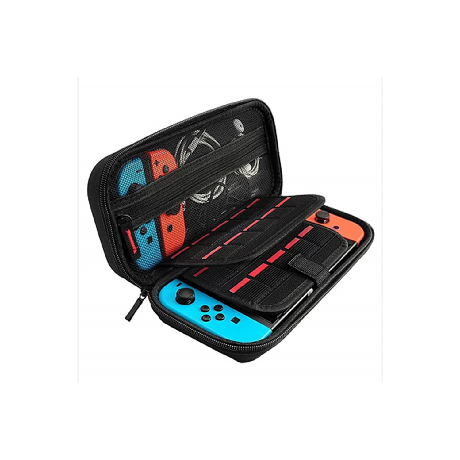 Carry Case compatible with Nintendo Switch Protects your Nintendo Switch Console Joy Cons Games and Accessories - axGear