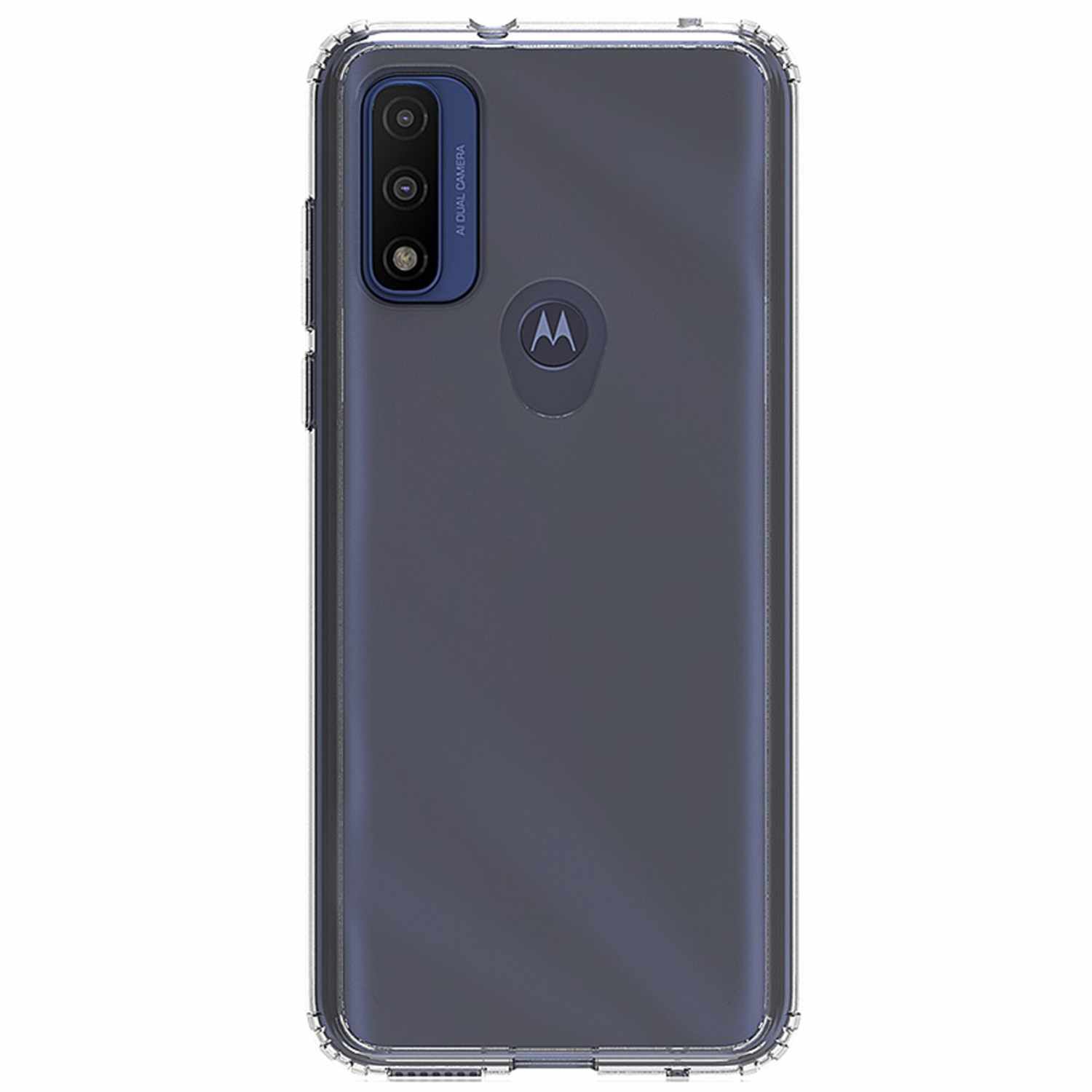 Blu Element DropZone Rugged Case Clear | Compatible with Moto G Play 2023/G Pure 2021