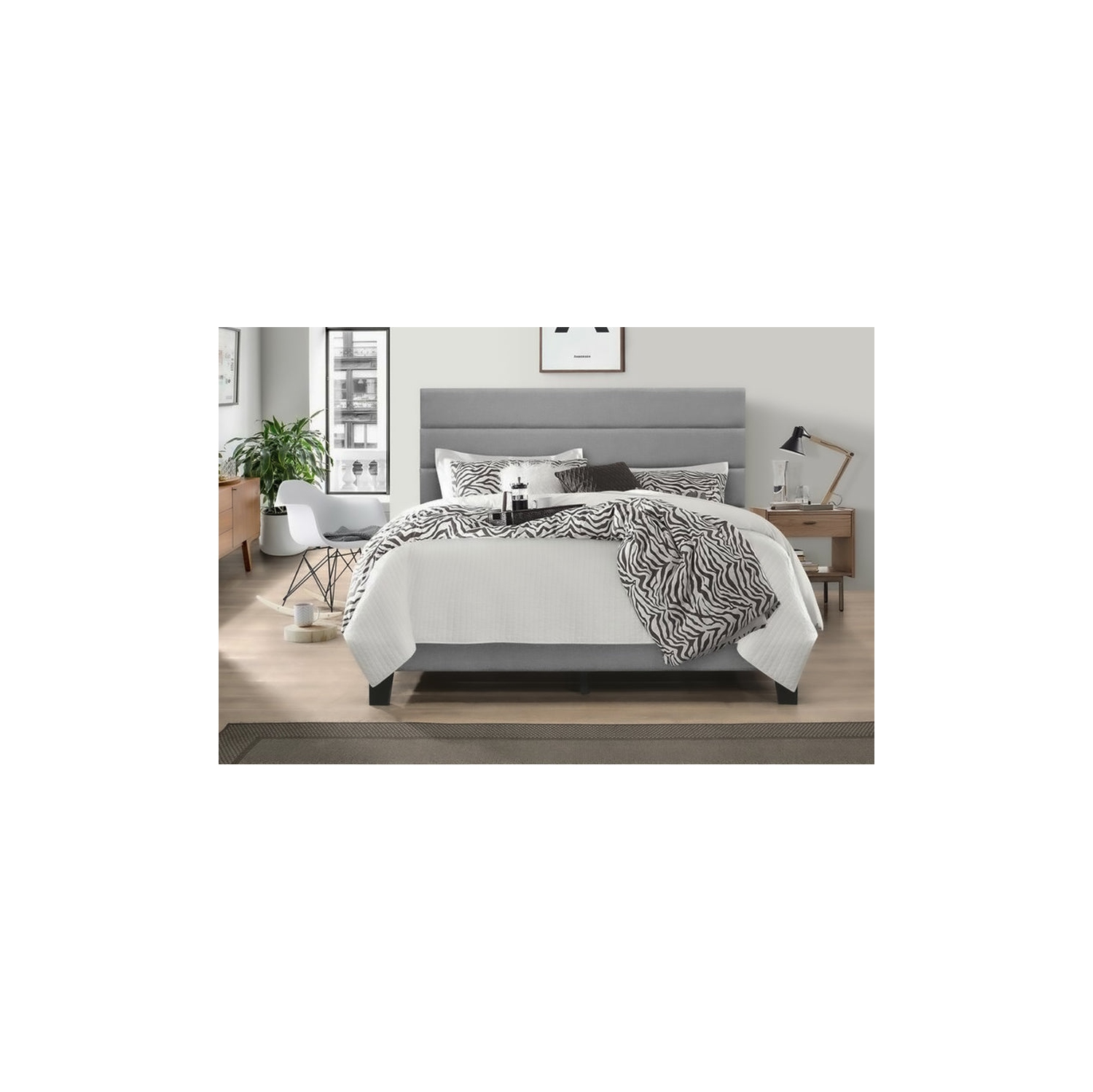 Infinite Imports - Stella Queen Platform Bed