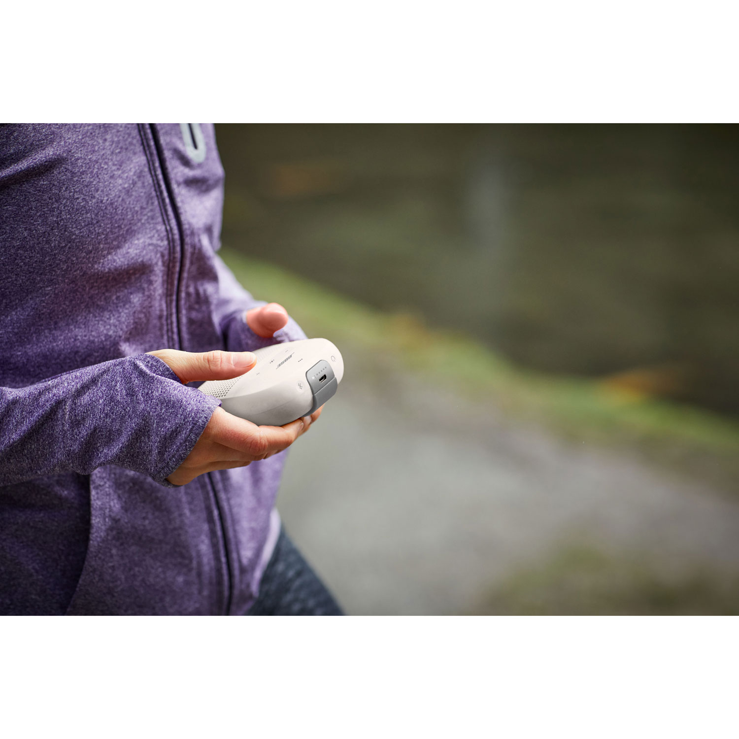 Bose SoundLink Micro Rugged Waterproof Bluetooth Wireless Speaker - White