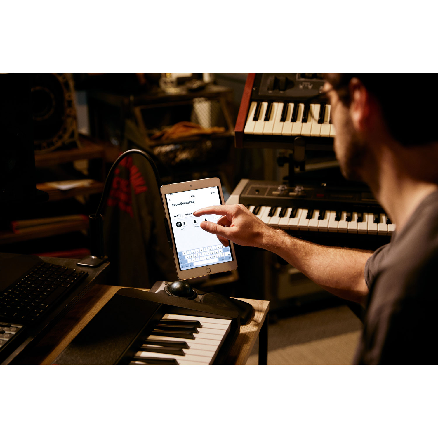 Clavier électrique à 61 touches CT-S1000 Arranger de Casio avec synthèse vocale - Noir