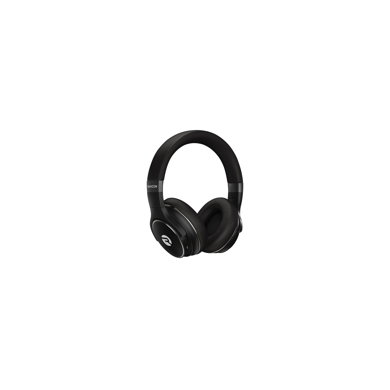Refurbished - Raycon The Everyday Over-Ear Noise Cancelling Bluetooth Headphones - Carbon Black