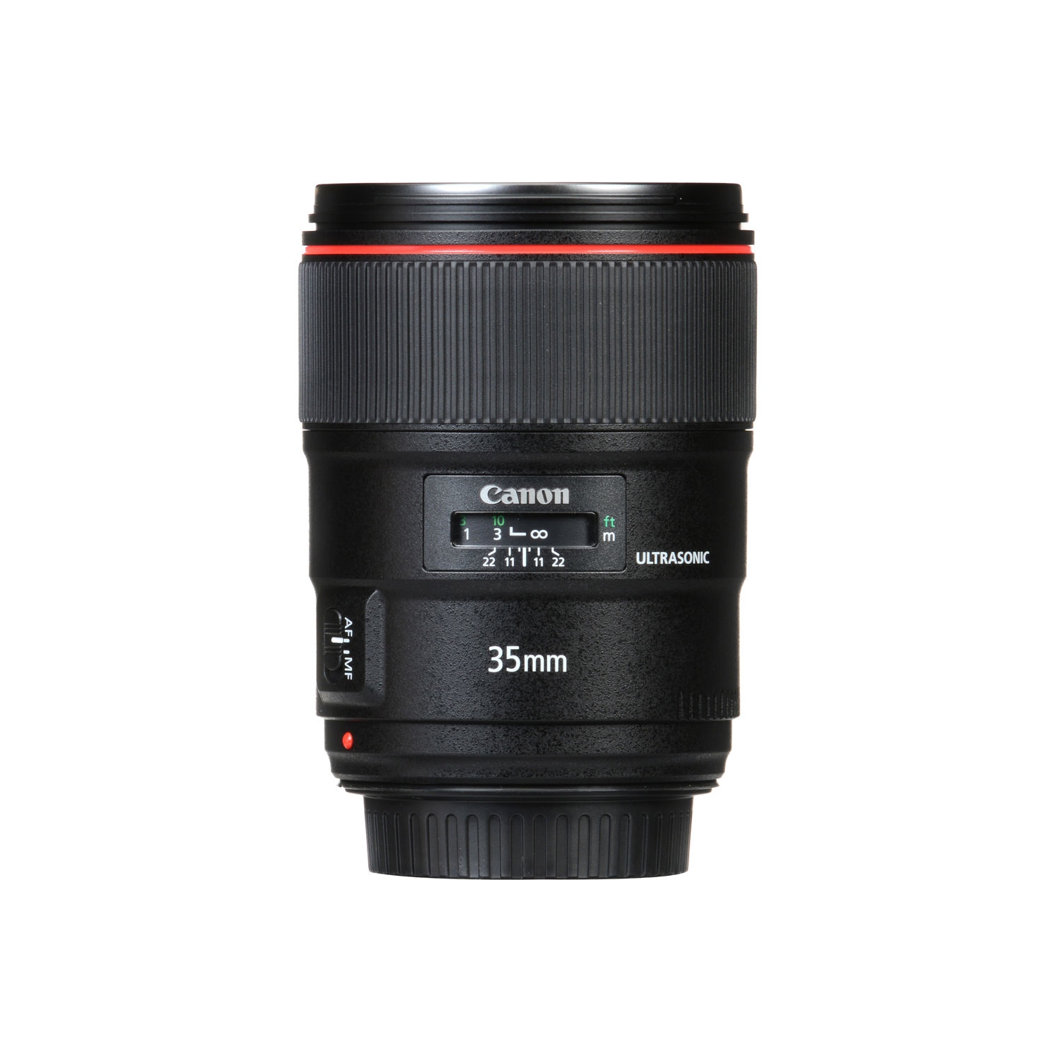 Canon EF 35mm f/1.4L II USM Lens + Filter Kit + Cap Keeper Base Bundle