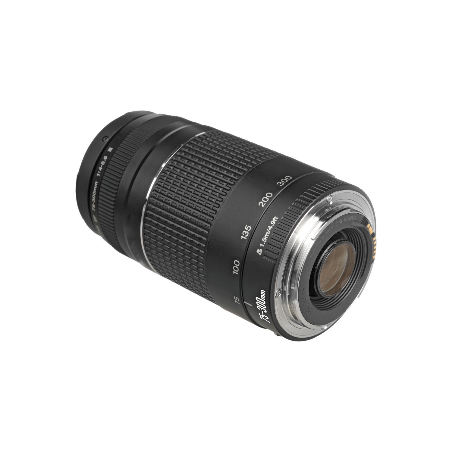 Canon EF 75-300mm f/4-5.6 III Lens + Filter Kit + BackPack + More