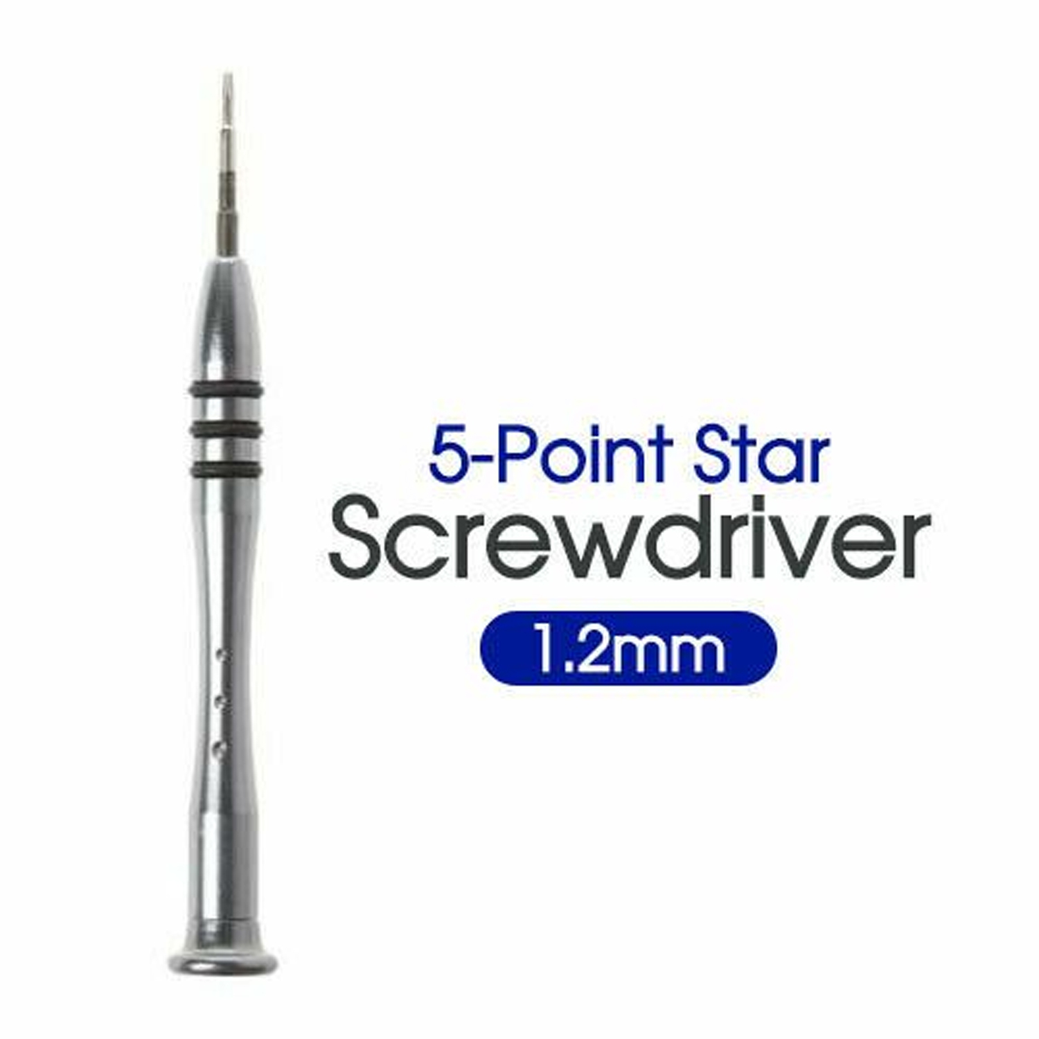 ISTAR 2 Pcs 1.2 mm P5 5 Star 5-Point Screwdriver for Apple MacBook Pro Air Retina Bottom Case Opening Tool
