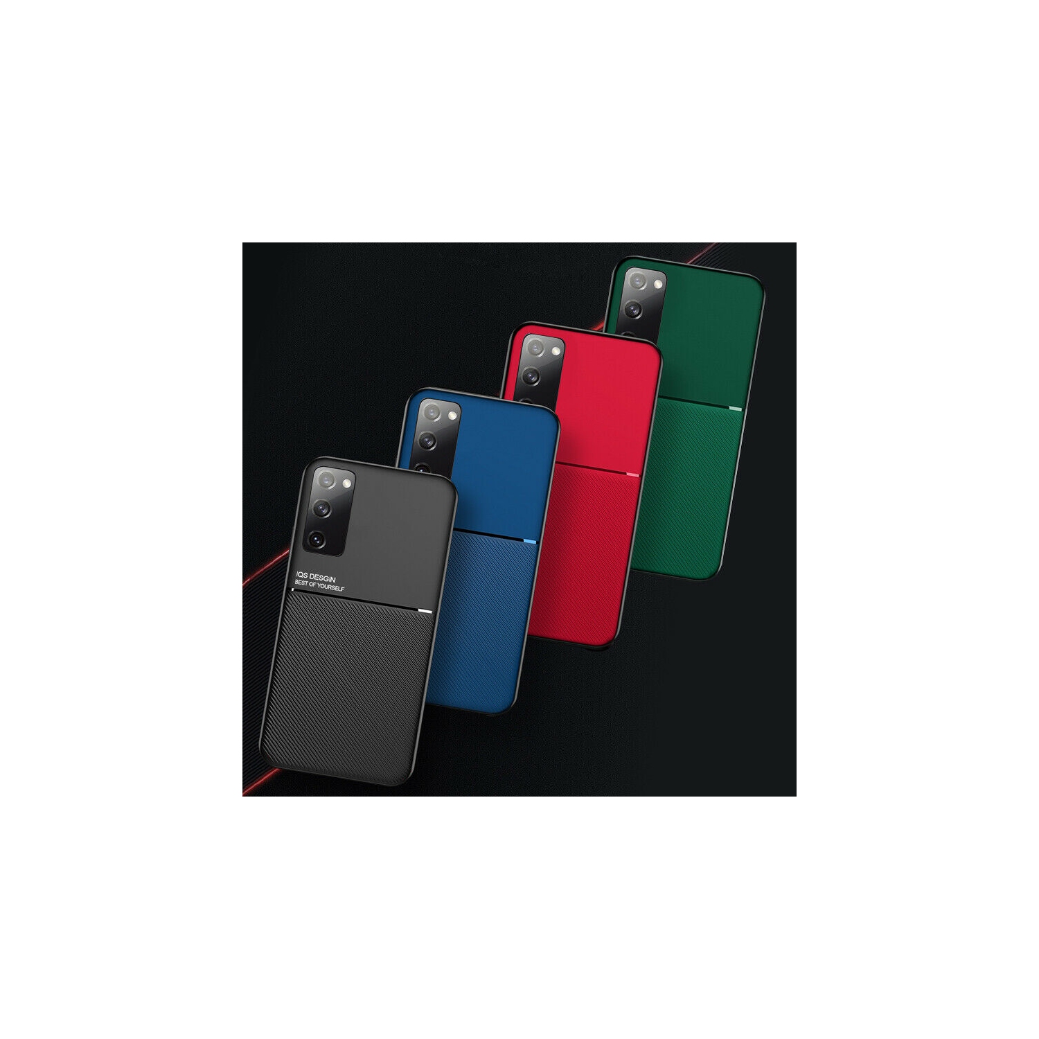 Kelvin Coque fine magnétique pour Samsung Galaxy S22 PLUS Compatible avec chargeur Magsafe ou chargement sans fil magnétique Ultra fine Antichoc fine