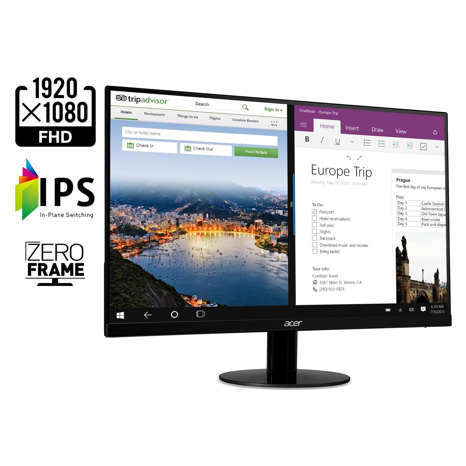 hp 22 inch ultra slim monitor