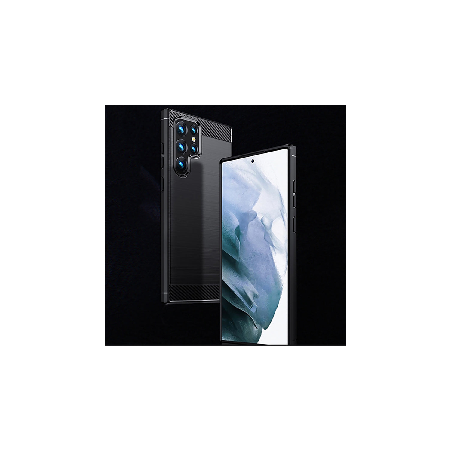 PANDACO Étui souple ajusté pour Samsung Galaxy S22 Ultra