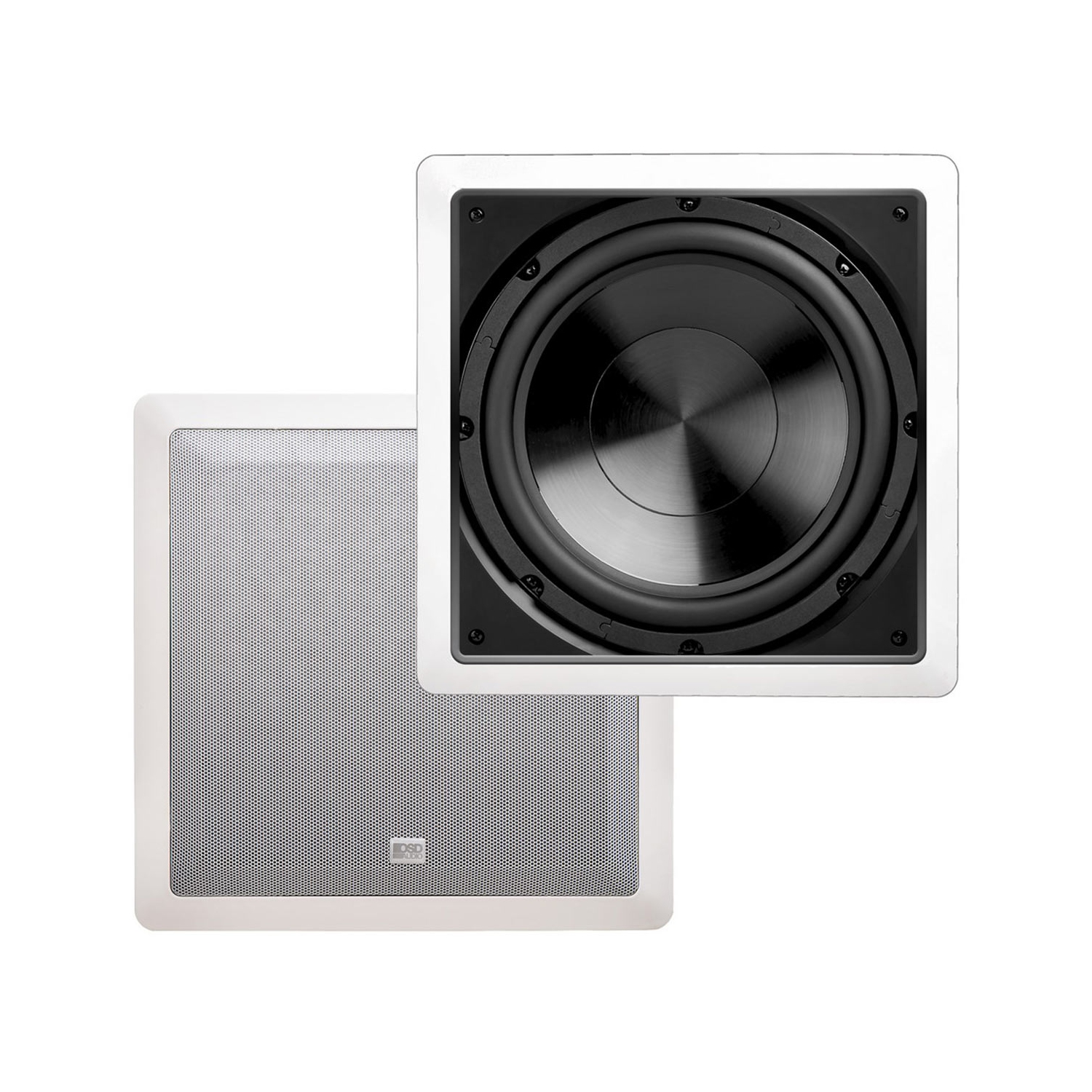 Haut-parleur d’extrêmes graves mural de 200 W pour cinéma maison IWS-10 10 po Pro Series d’OSD Audio