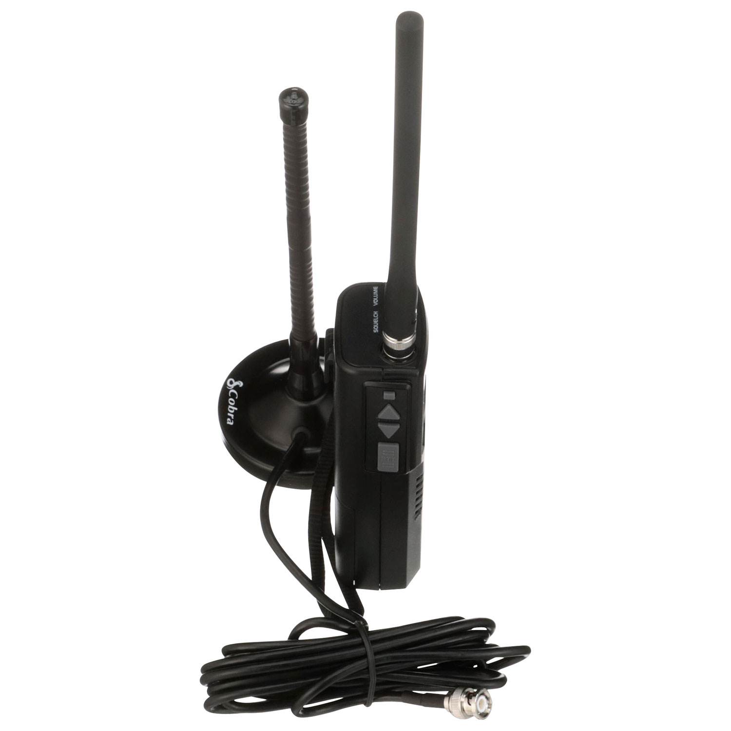 Cobra HHRT50 Hand-Held CB Radio with Antenna - Black