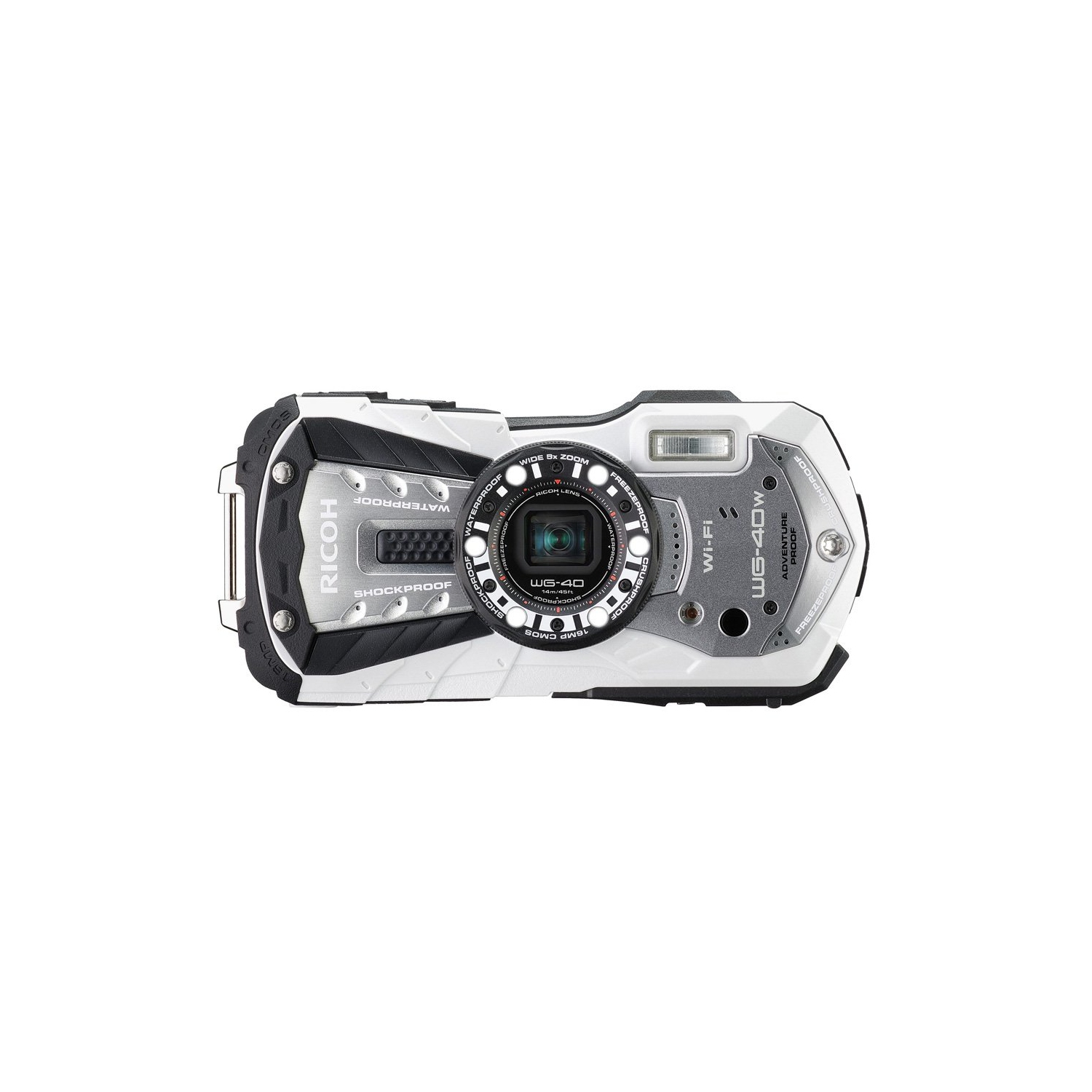 RICOH Waterproof digital camera RICOH WG-40 White waterproof 14m