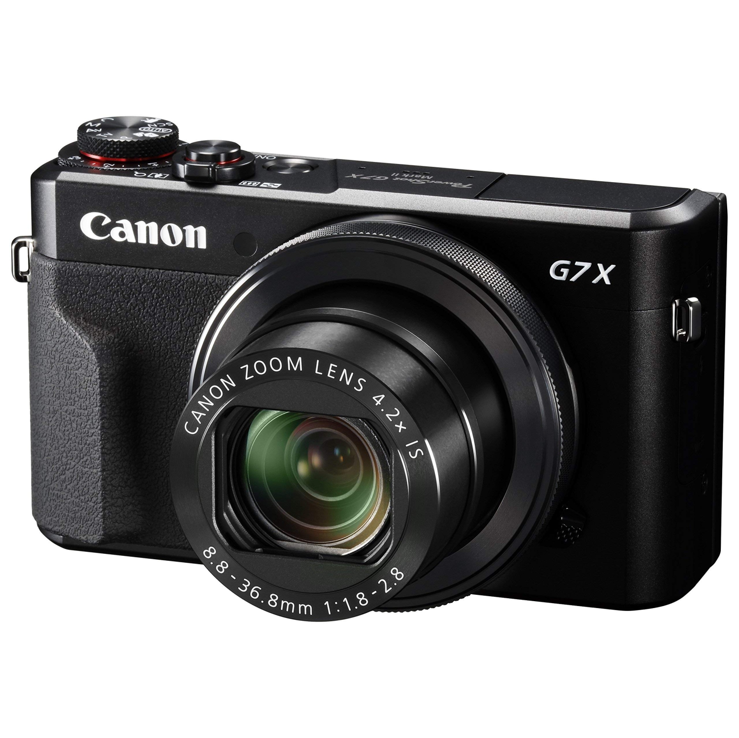 Canon PowerShot G7 X Mark II (Black) (International Model) No Warranty