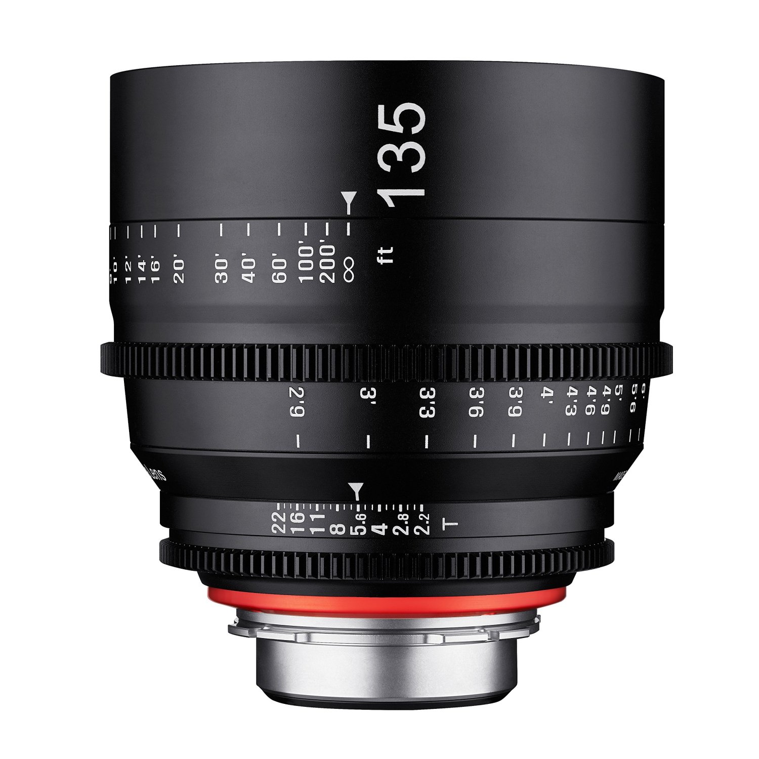 Rokinon Xeen 135mm T2.2 Professional Cine Lens for Nikon Mount - Nikon