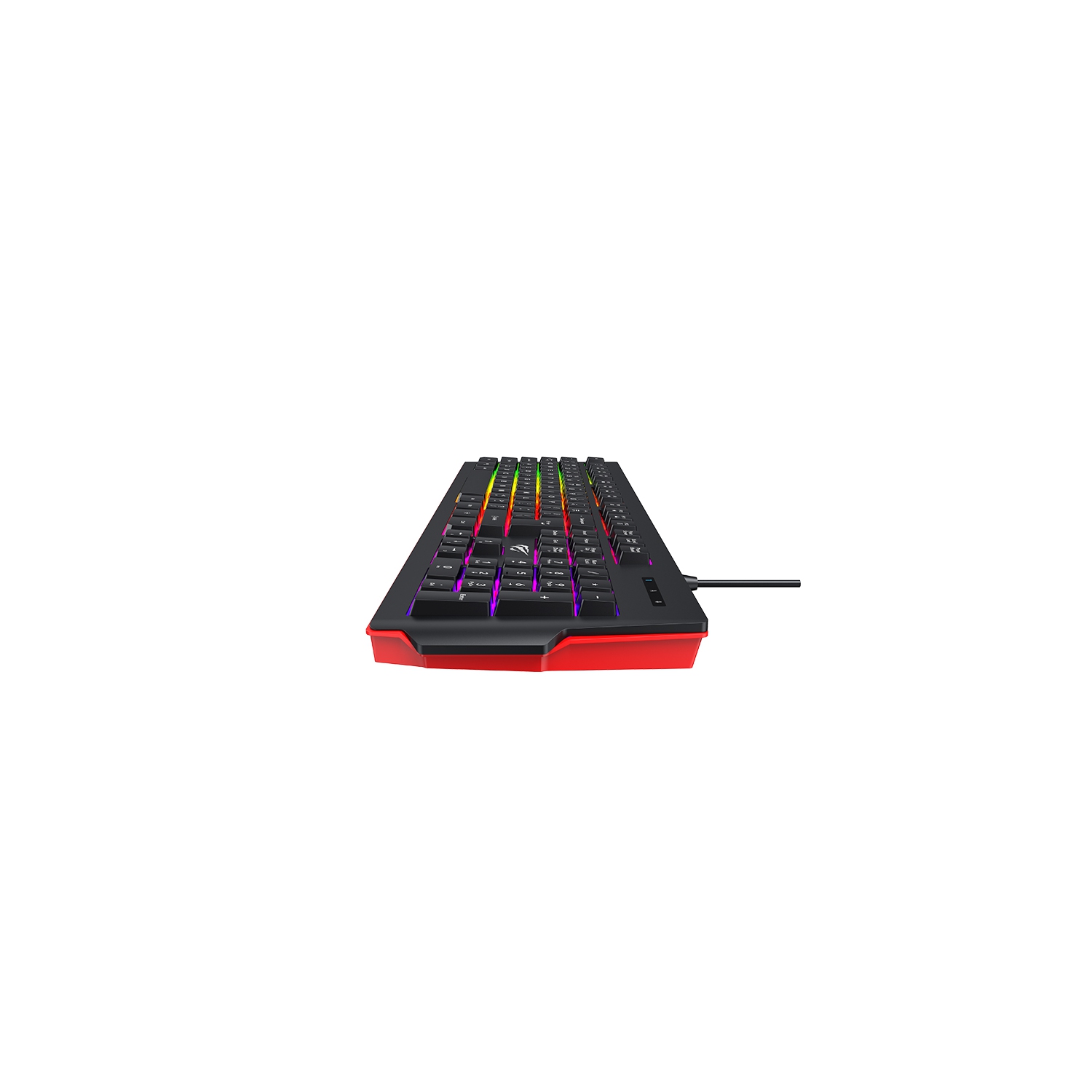 Havit KB866L Wired RGB Backlit Membrane FN Multi-function Gaming Keyboard_Black