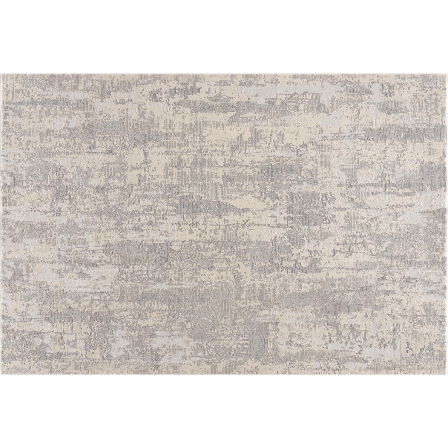 Rug Branch Tranquil Contemporary Abstract Grey/Beige Indoor Area Rug