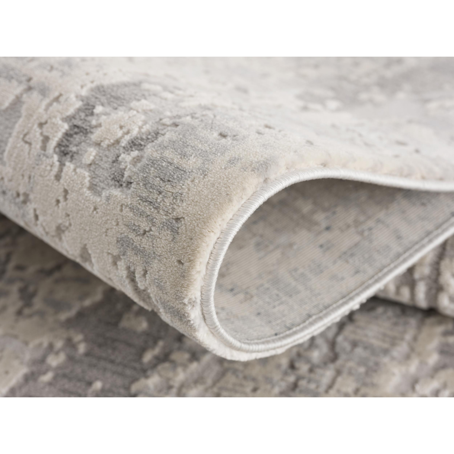 Rug Branch Tranquil Contemporary Abstract Grey/Beige Indoor Area Rug