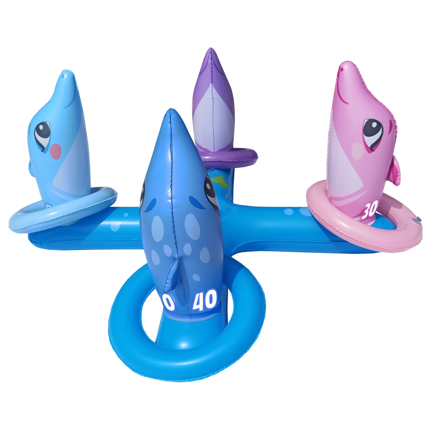 Splash Buddies Inflatable Dolphin Ring Toss Game