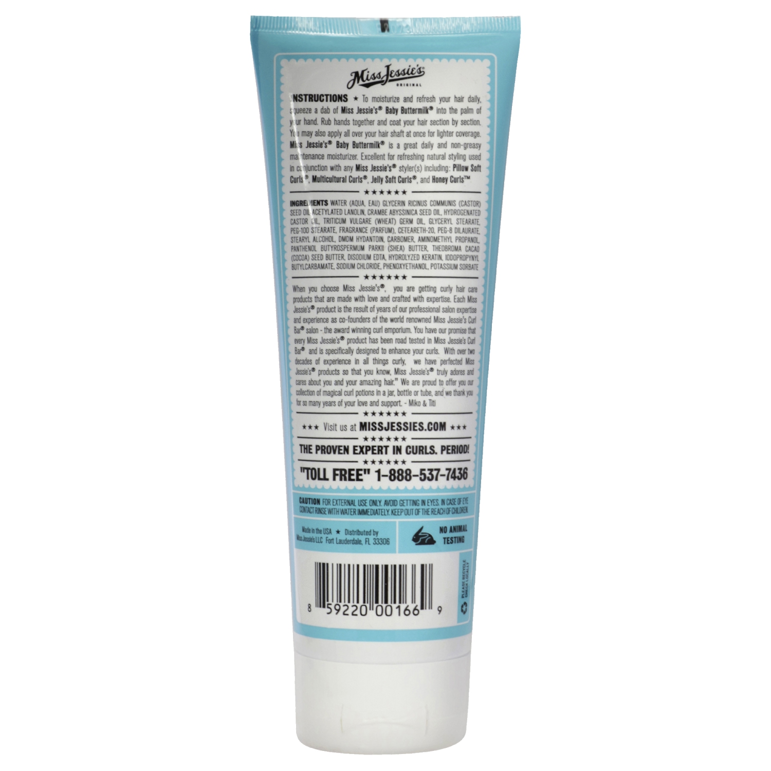Babeurre pour bébé par Miss Jessies pour unisexe - 8,5 oz de Crème