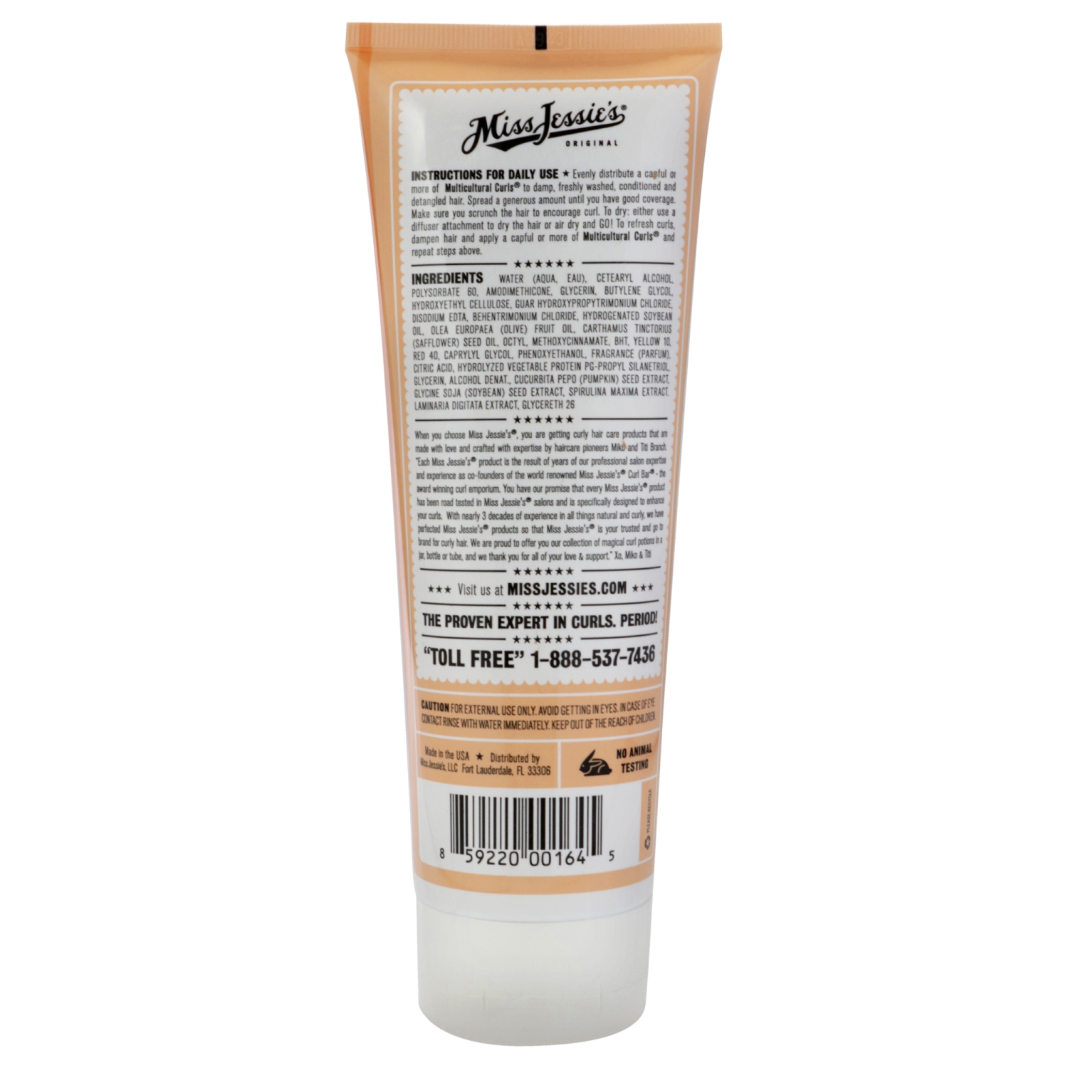 Multi Cultural Curls by Miss Jessies for Unisex - 8.5 oz Cream