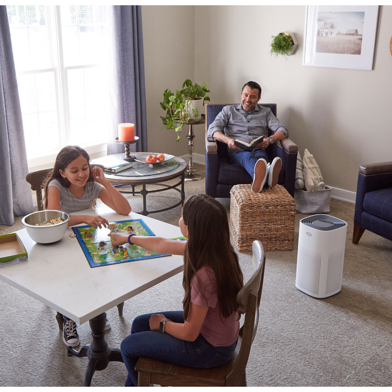 Clorox Air Purifier with HEPA Filter - White