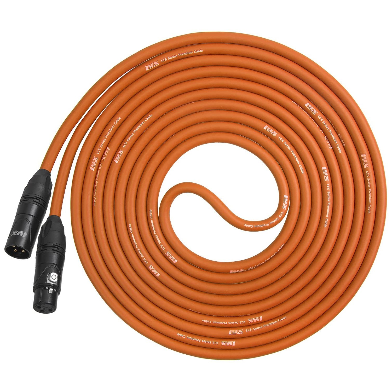 LyxPro 3 Feet XLR Microphone Cable Balanced Male to Female 3 Pin Mic Cord for Powered Speakers Audio Interface Professional Pro Audio Performance and