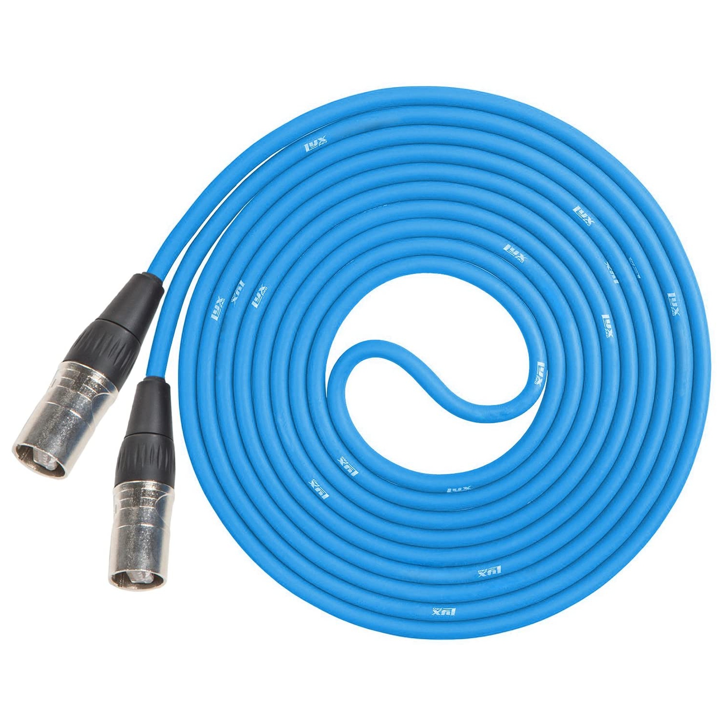 LyxPro CAT6 Shielded Ethercon RJ45 Cable - 100 Feet Blue