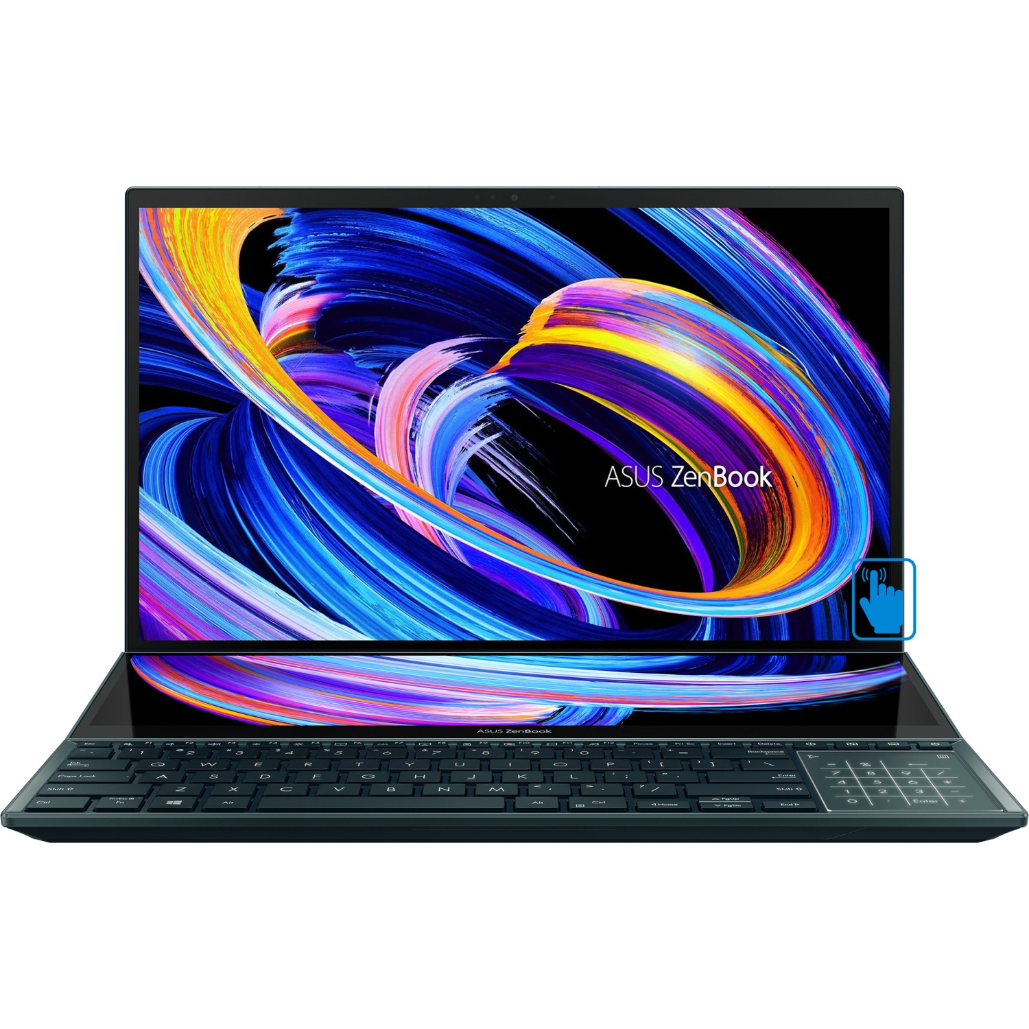 Custom ASUS ZenBook Pro Duo 15 Laptop (Intel i9-11900H, 32GB RAM, 4TB PCIe SSD, NVIDIA RTX 3060, 15.6" Touch Win 11 Pro)