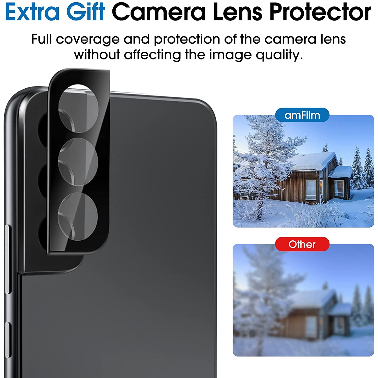 2 protecteurs d’écran de confidentialité compatibles avec le Galaxy S22 plus 5G de Samsung [6.6 po], la protection anti-espion et la protection de