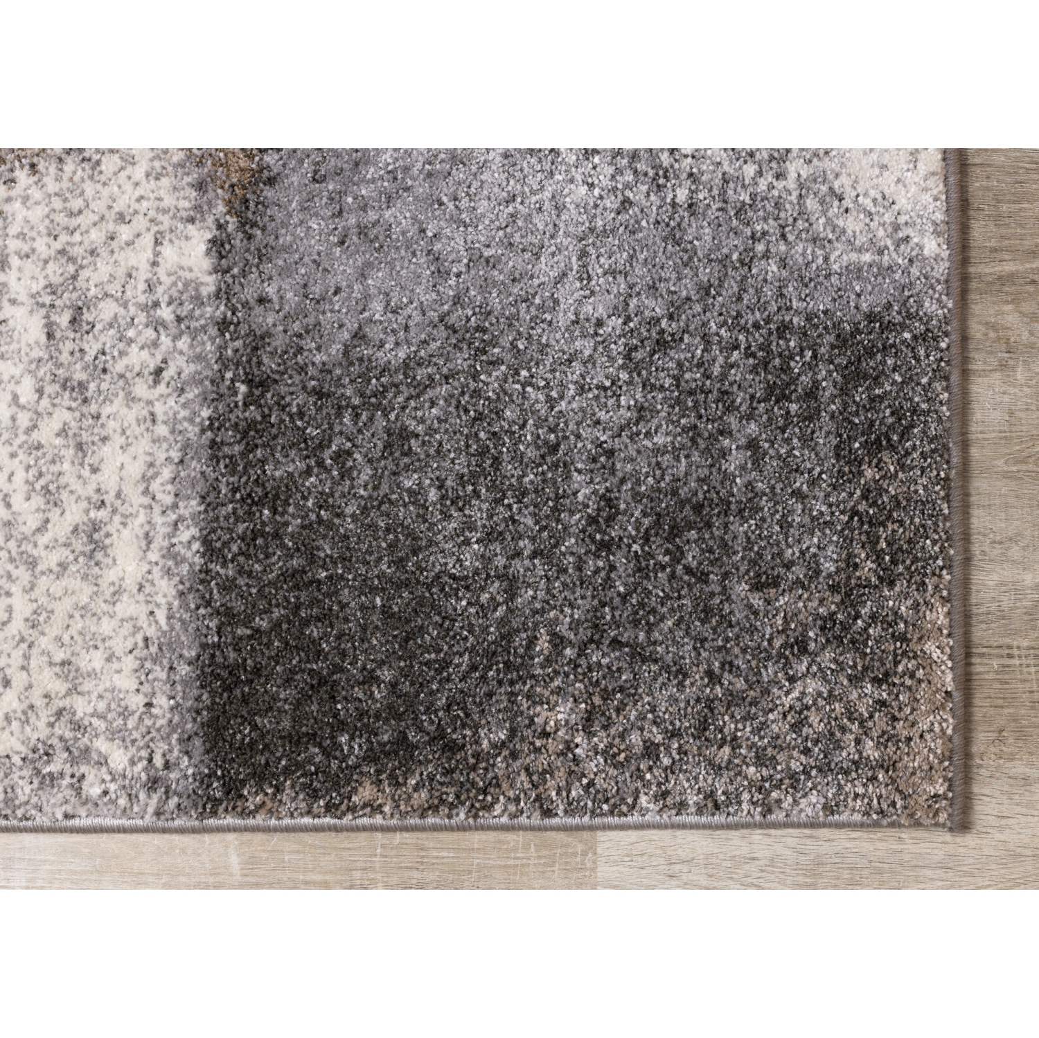 Rug Branch Geometric Indoor Area Rug, Blue Grey , Contemporary Modern - Living Room, Bedroom, Dining Room, and Kitchen