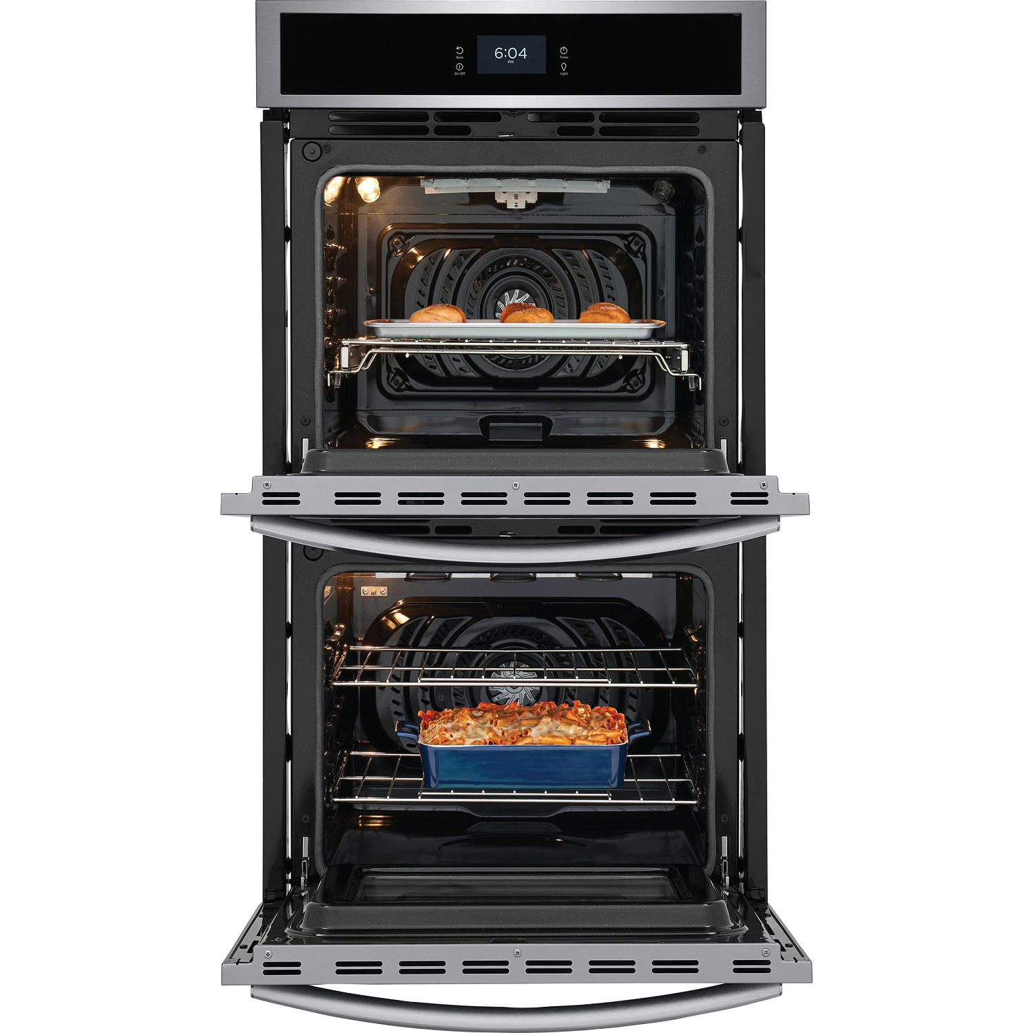 Frigidaire Gallery 27" 7.6 Cu.Ft. Combination Electric Wall Oven - Stainless Steel