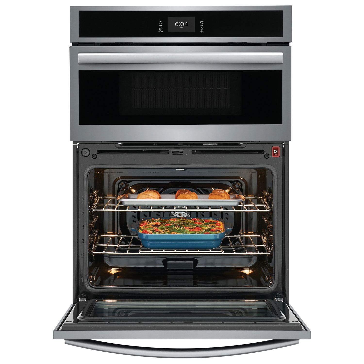 Frigidaire Gallery 30" 5.3 CU. Ft Combination Electric Wall Oven - Stainless Steel