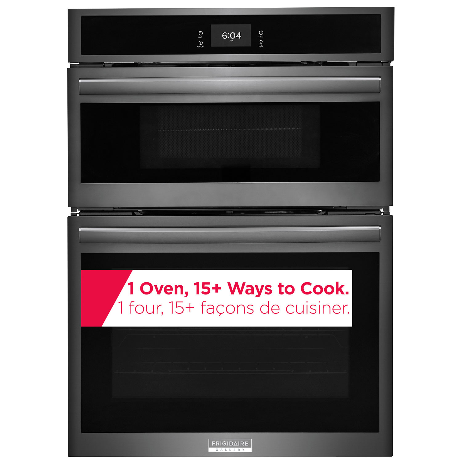 Four mural électrique à convection véritable 5,3 pi³ 30 po Gallery de Frigidaire - Inox noir
