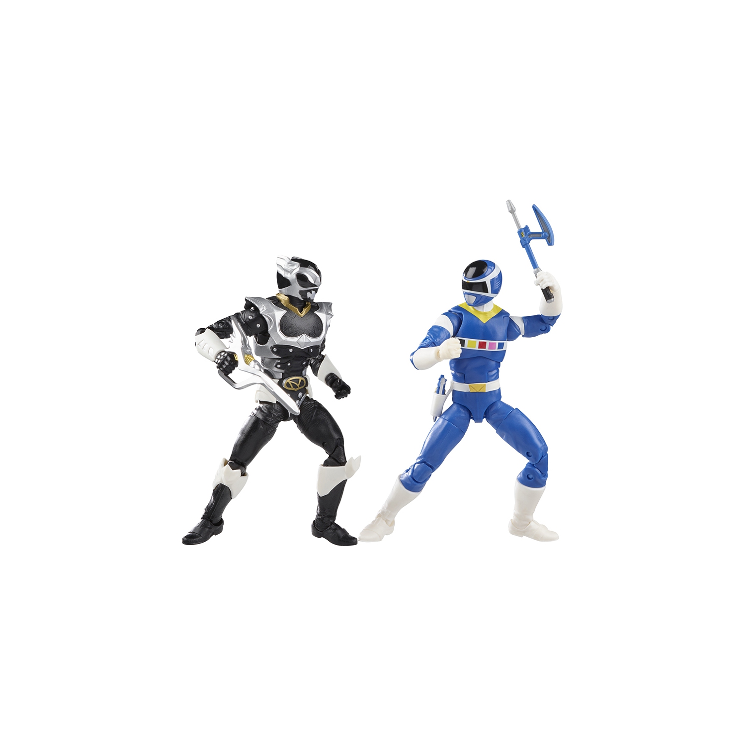 Power Rangers Lightning Collection 6 Inch Action Figure Battle Pack Wave 2 - Blue Ranger Vs. Silver Psycho Ranger