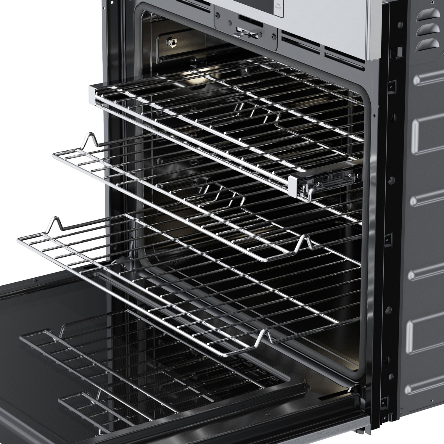 Four mural électrique à convection véritable 4,6 pi³ 30 po de Bosch - Acier inoxydable