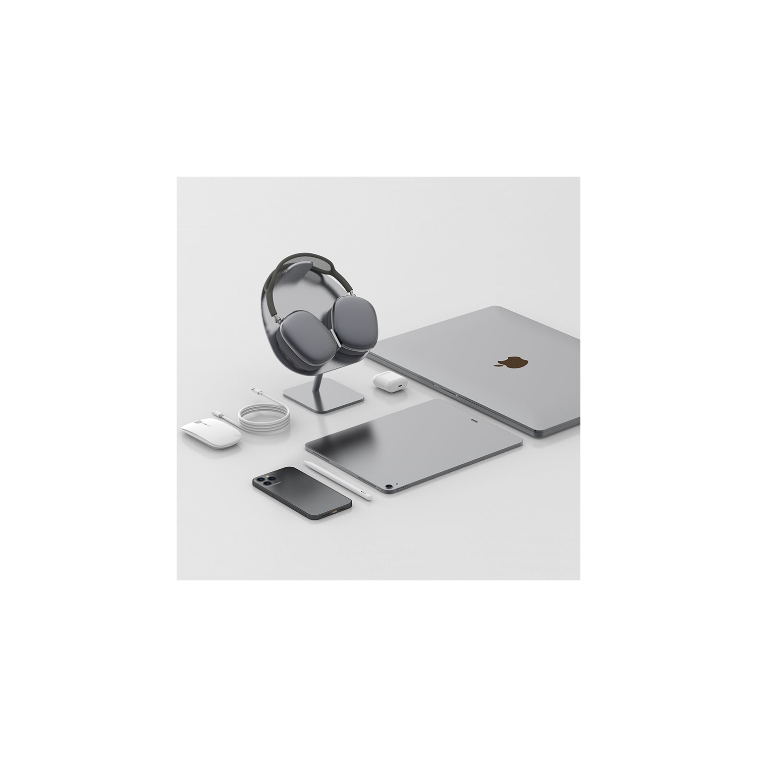 Stimula Lifestyle AWA Apple Wireless AirPods Max Magnetic Charger Professional Smart Headphone Gaming Holder Stand Bose Beats Sony Compatible