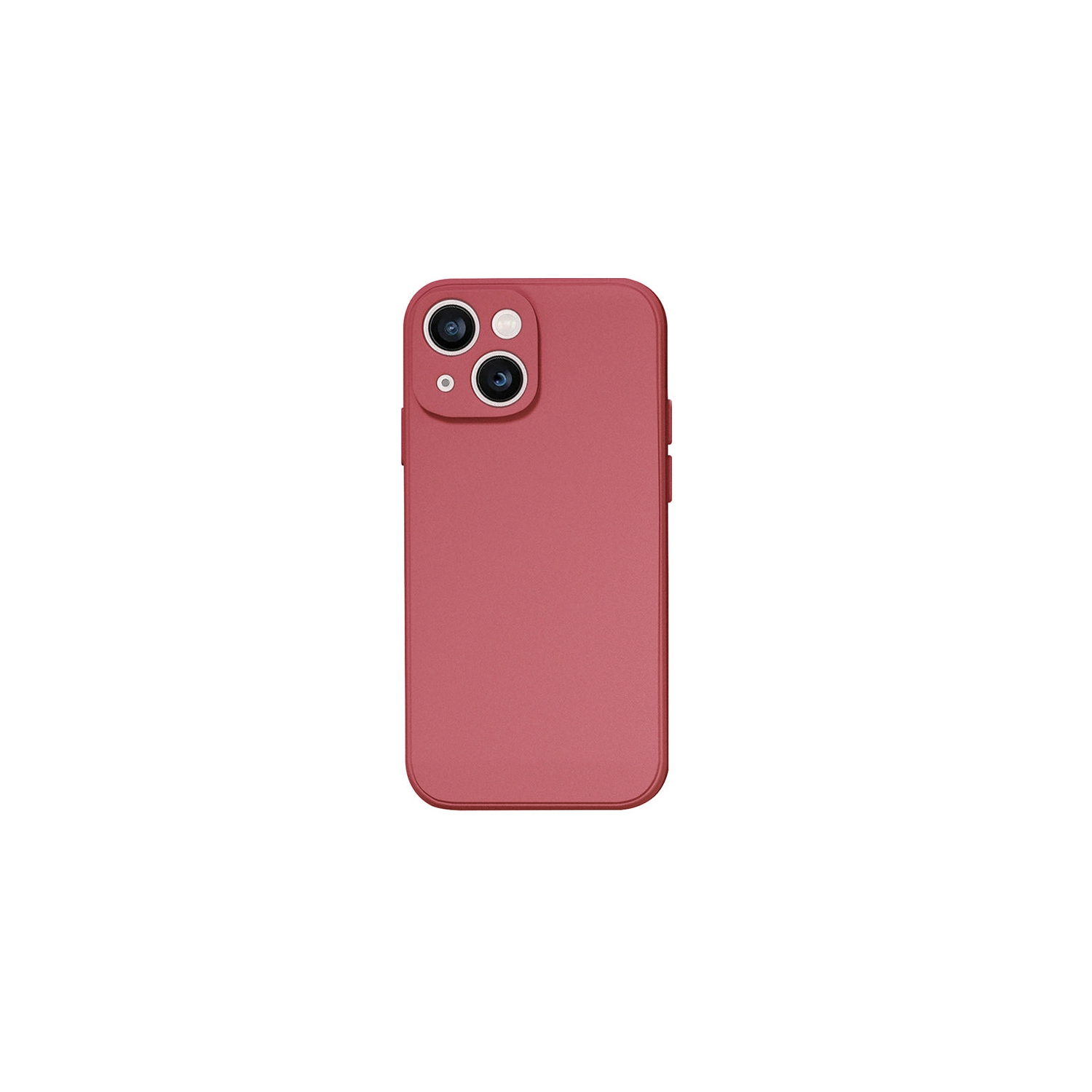 PANDACO Soft Shell Matte Wine Case for iPhone 13 Mini