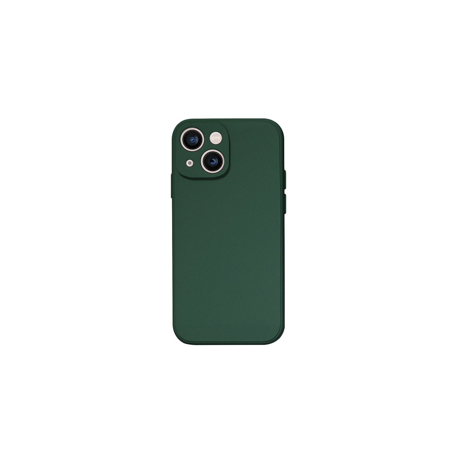 PANDACO Soft Shell Matte Forest Green Case for iPhone 13 Mini