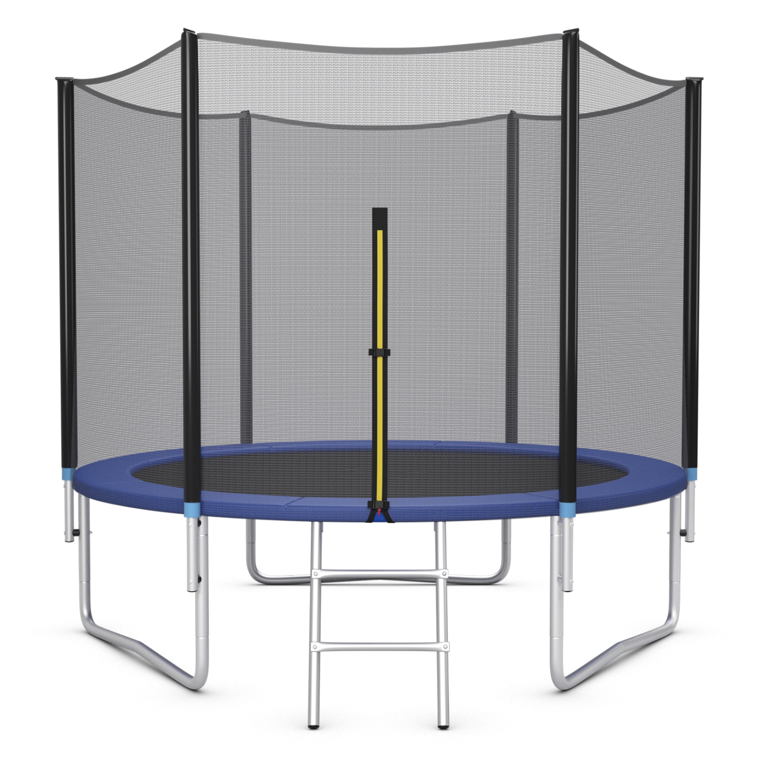 Patiojoy 8ft Trampoline with Safety Enclosure Net & Spring Pad Jumping Mat