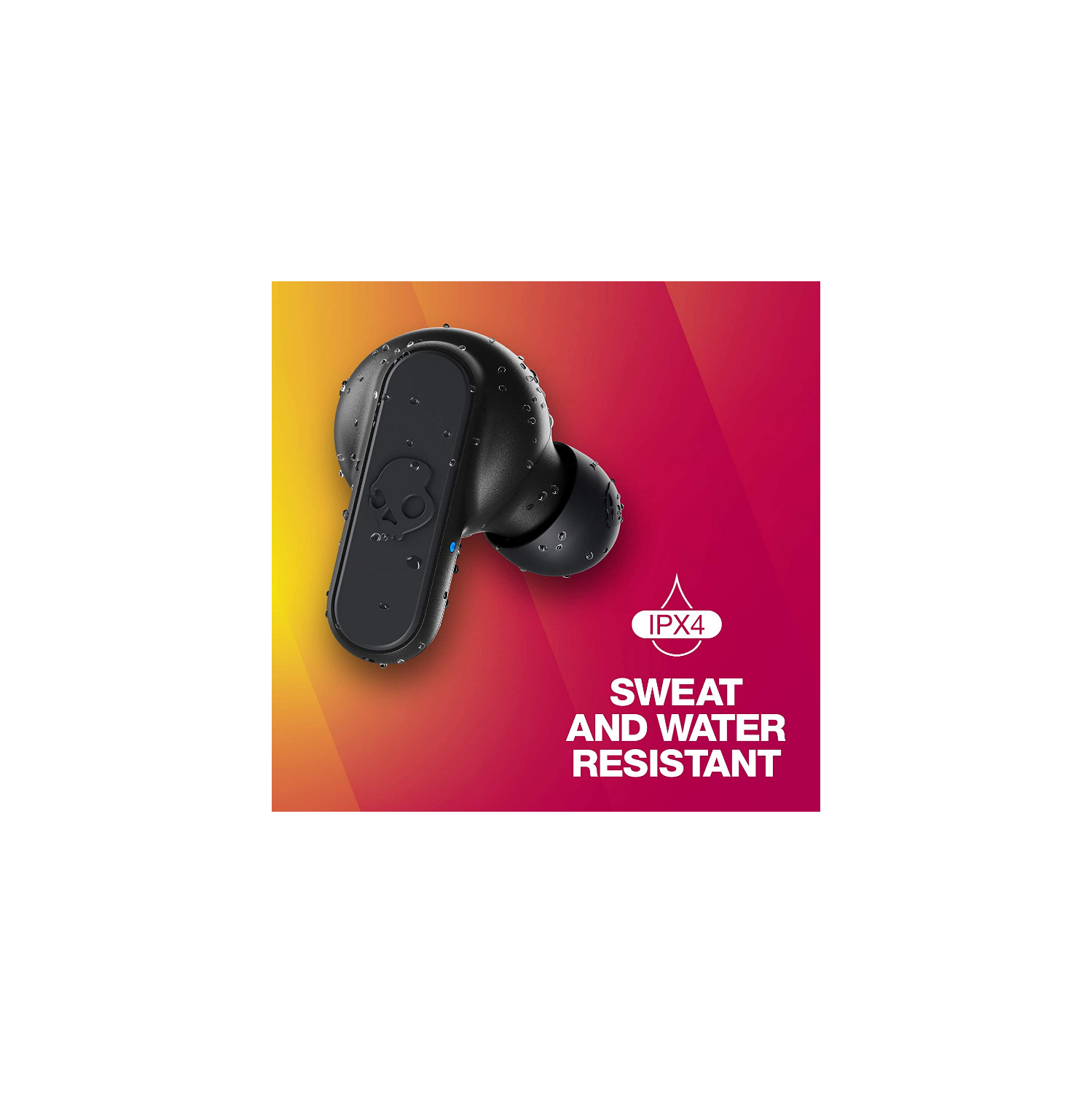 Écouteurs sans fil Skullcandy Dime True, noir véritable