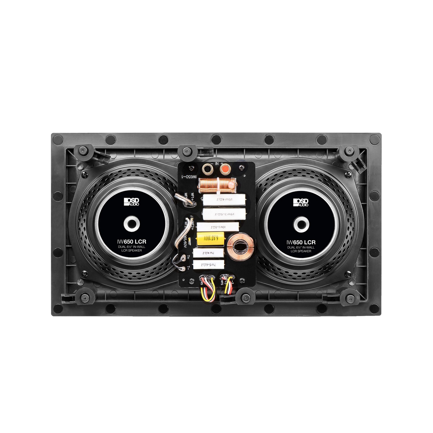 OSD Audio ACE640 6.5" Pair In-Ceiling Speakers and IW650-LCR In-Wall Centre Speaker Bundle