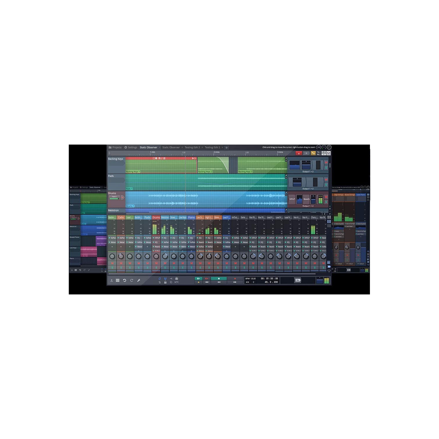 Mackie Onyx Artist 1-2 Audio Interface With Pro Tools First/Tracktion Music Production Software, CR3-X Monitor Pair Condenser Studio Microphone, XLR,