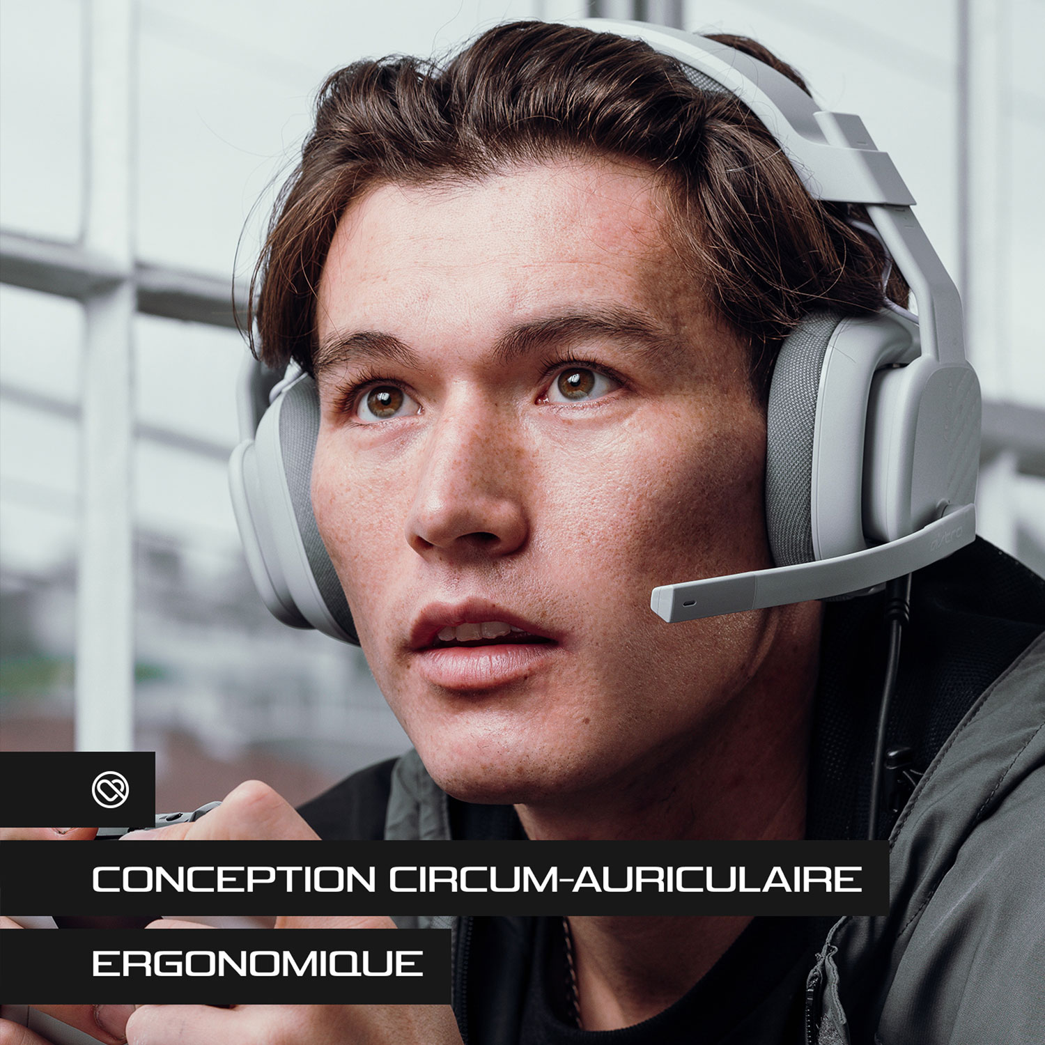 ASTRO Gaming A10 Gen 2 Over-Ear Gaming Headset for PC - Grey