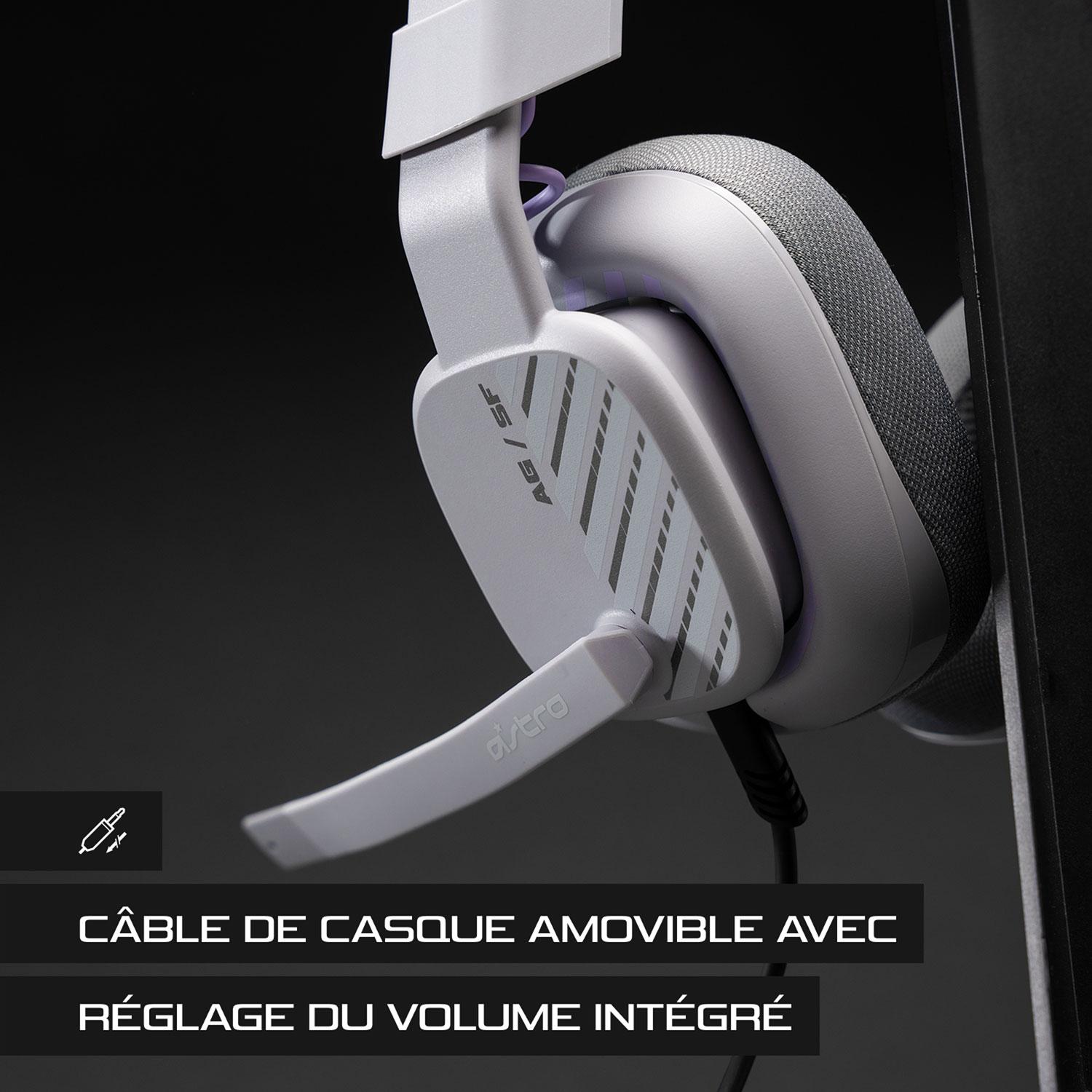 ASTRO Gaming A10 Gen 2 Over-Ear Gaming Headset for PC - Grey