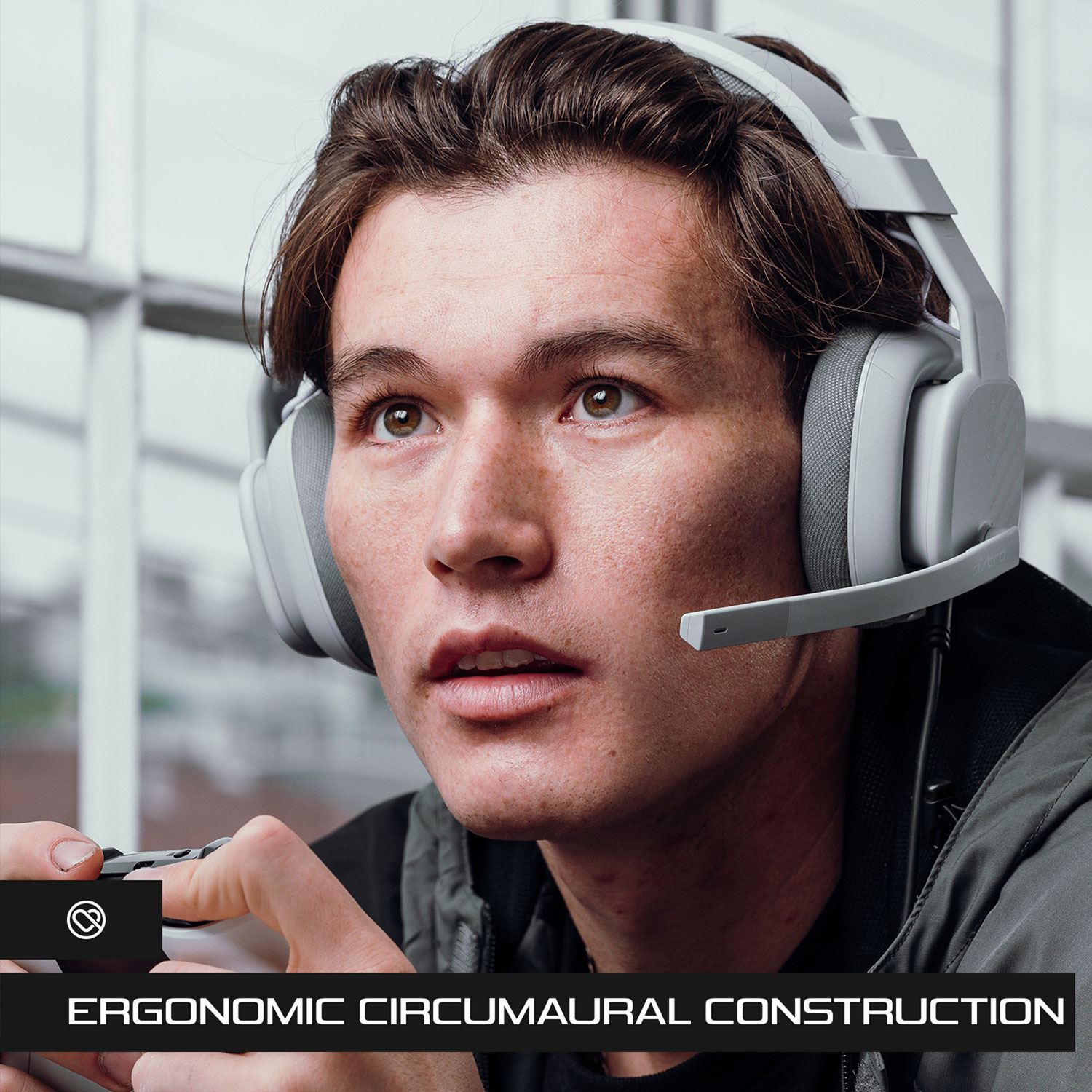 ASTRO Gaming A10 Gen 2 Over-Ear Gaming Headset for PC - Grey